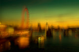 London at Dusk Poster och Canvastavla