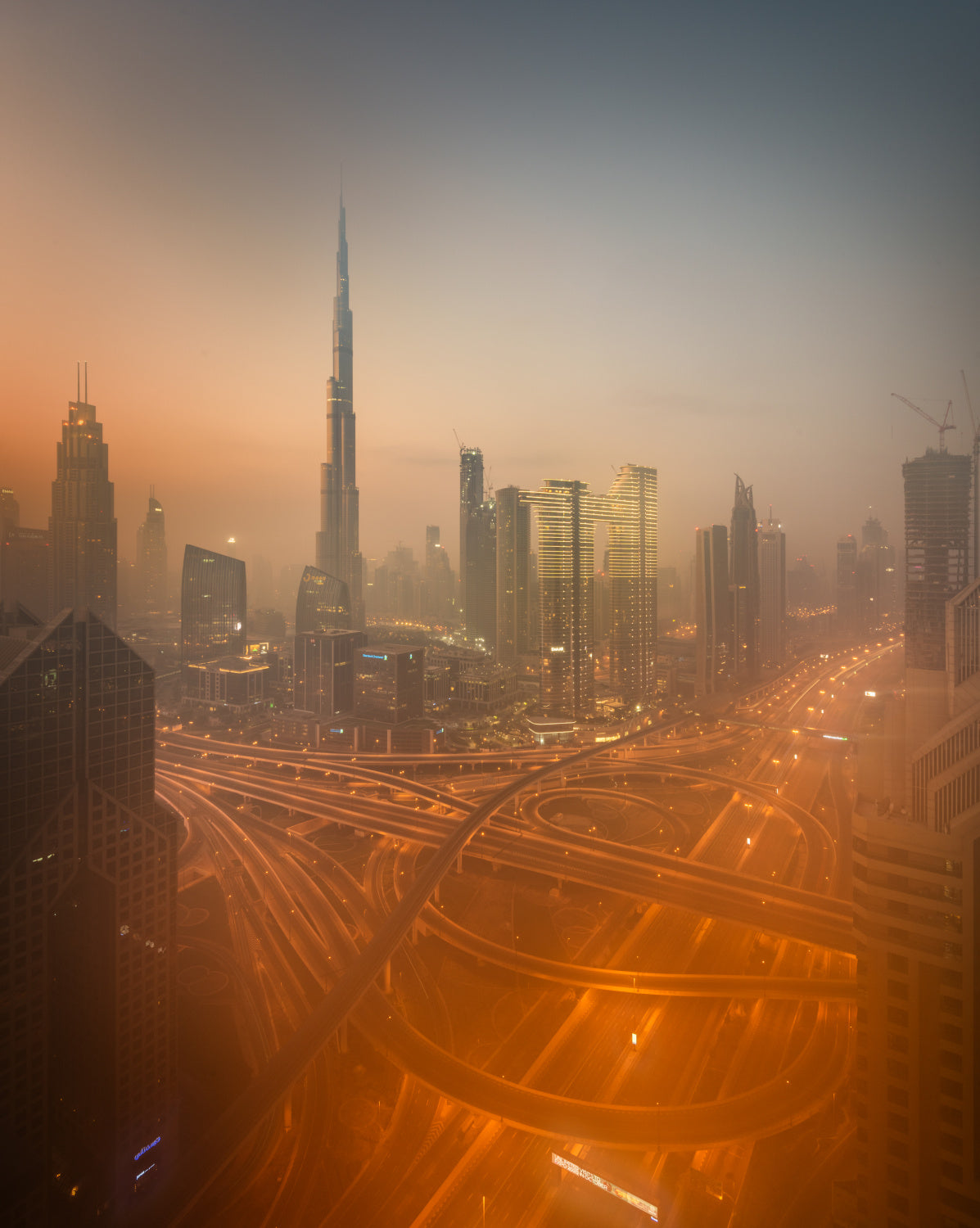 Dubai awakens Poster och Canvastavla