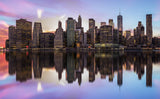 Reflections of a sleepless city Poster och Canvastavla