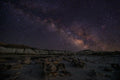 Milky Way at the Cracked Eggs Field Poster och Canvastavla