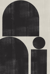 Shape Study No1. Poster och Canvastavla