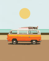 Road Trip 1 Poster och Canvastavla