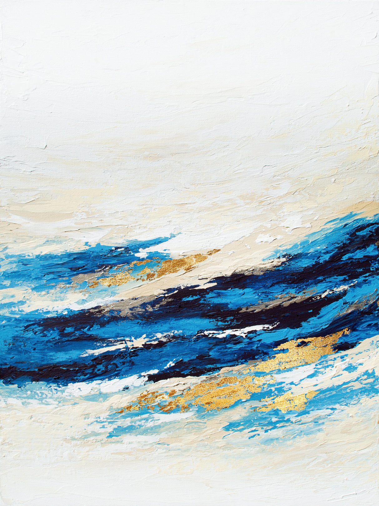 Serenity Wave Poster och Canvastavla