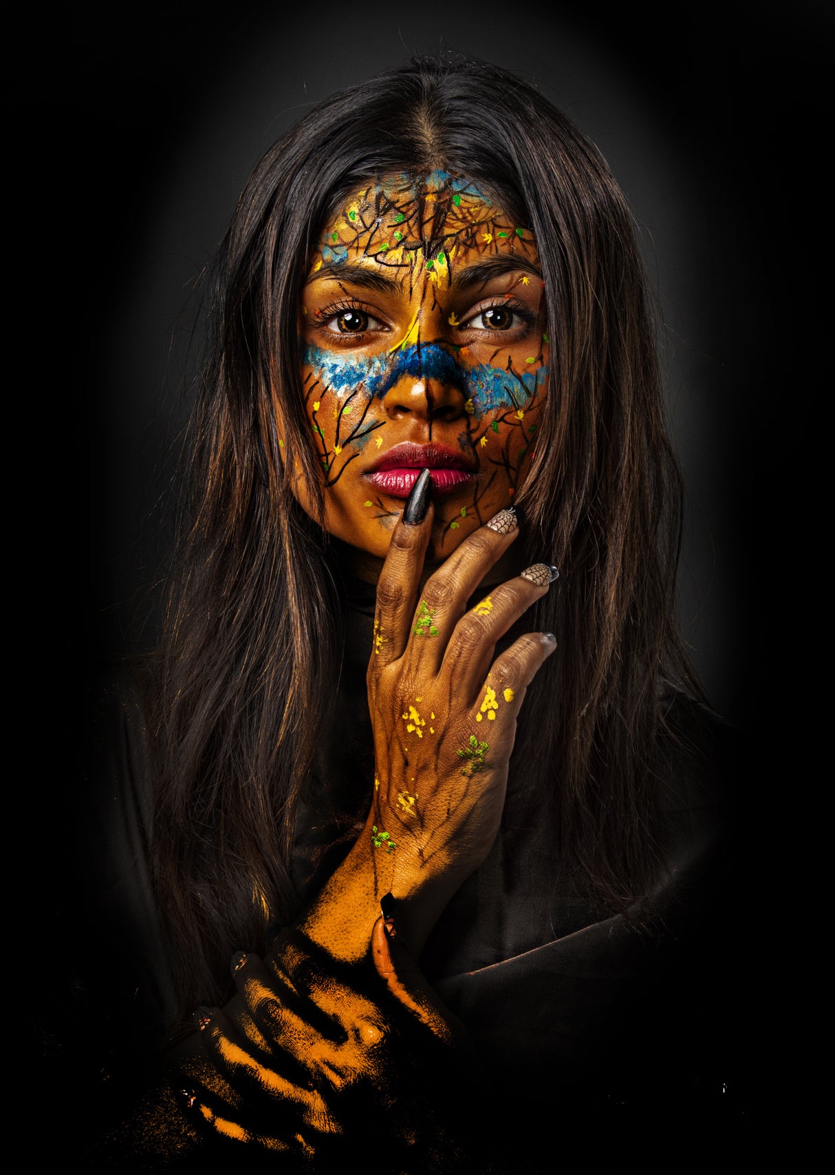WOODS FACE Poster och Canvastavla