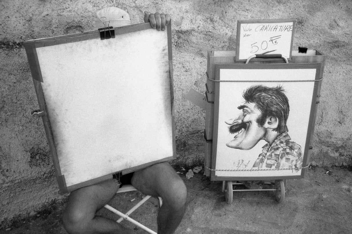 Selfportrait (from the series "Manly") Poster och Canvastavla