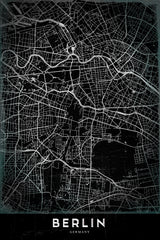 BERLIN Poster och Canvastavla
