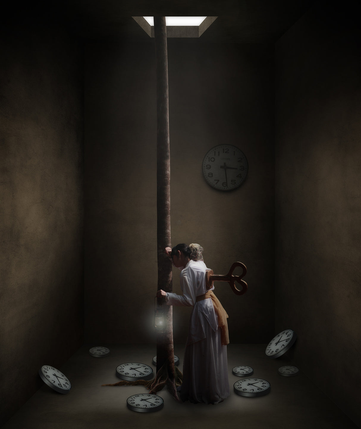 time's up, but I'm still trapped here Poster och Canvastavla