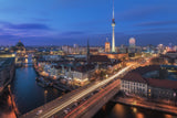 Berlin - Classic Skyline Poster och Canvastavla