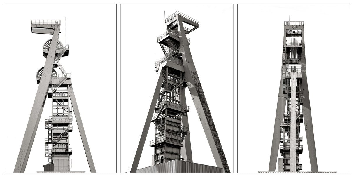 mine shaft study Poster och Canvastavla
