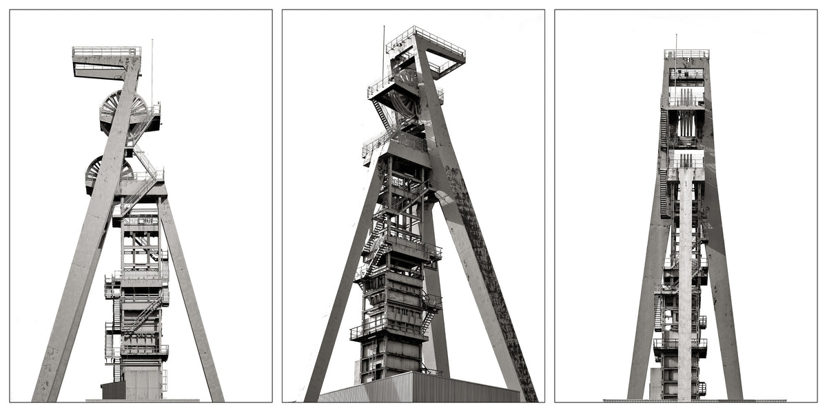 mine shaft study Poster och Canvastavla