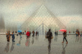 rain in Paris Poster och Canvastavla