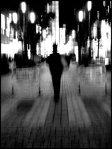 Night walk Poster och Canvastavla