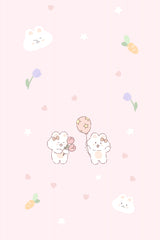 Kawaii Bunny Poster och Canvastavla