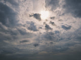 cloudy weather and sky background Poster och Canvastavla
