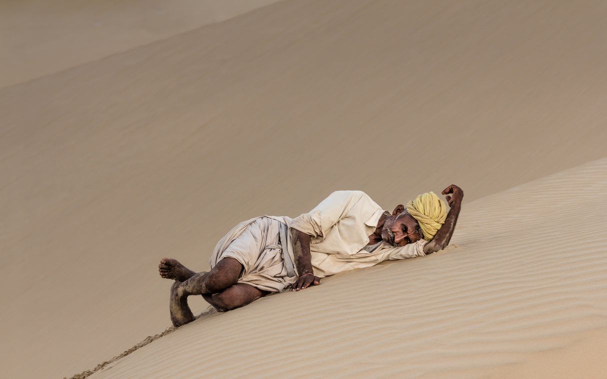 The camel driver's rest Poster och Canvastavla