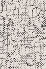 Shaky Thin Lines Pattern Poster och Canvastavla