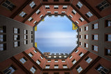 The Courtyard Poster och Canvastavla