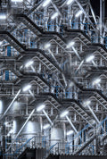 parallel stairs Poster och Canvastavla