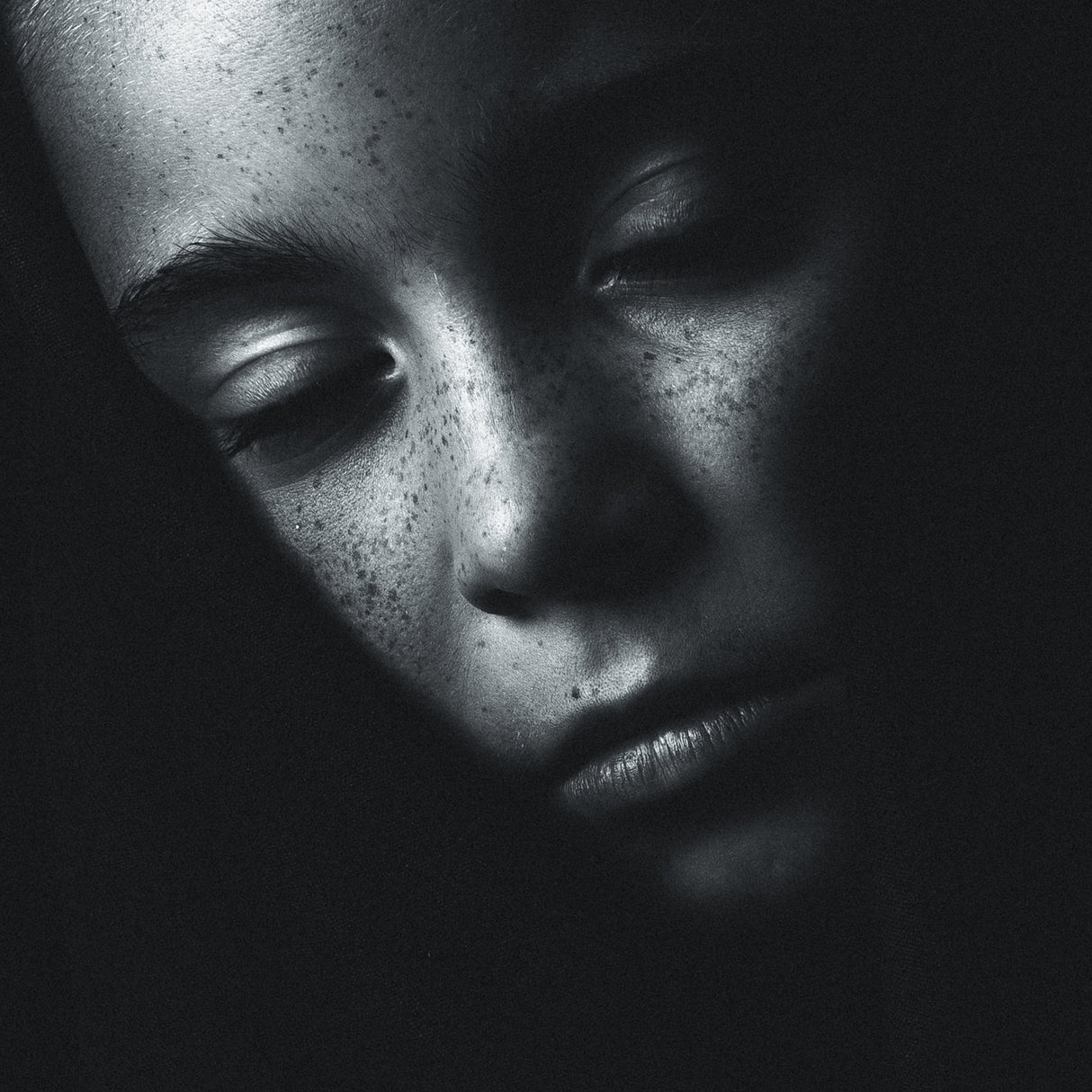 dark kid Poster och Canvastavla