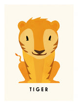 Tiger Poster och Canvastavla