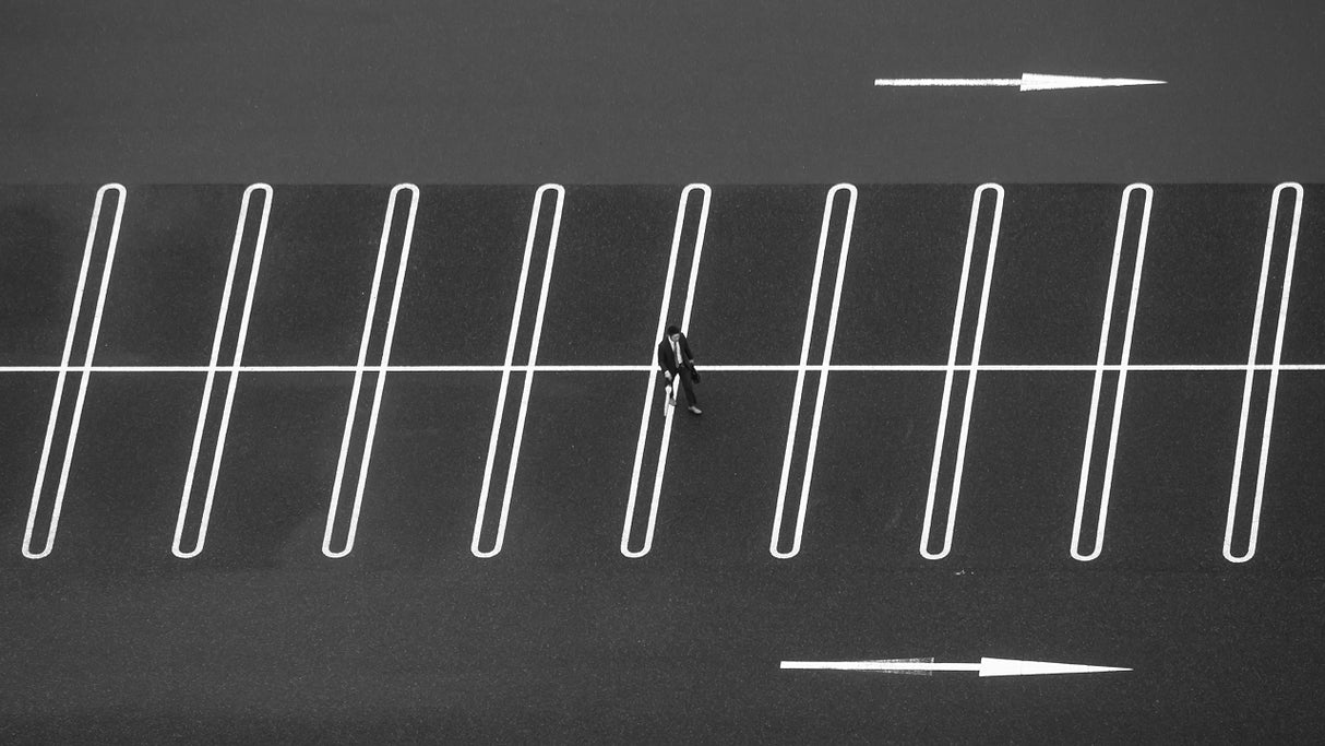 On the line Poster och Canvastavla
