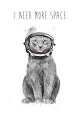 I need more space Poster och Canvastavla