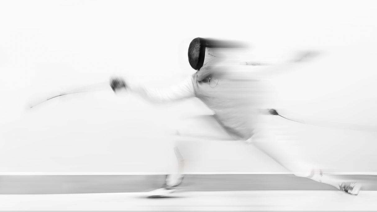 Fencing Poster och Canvastavla