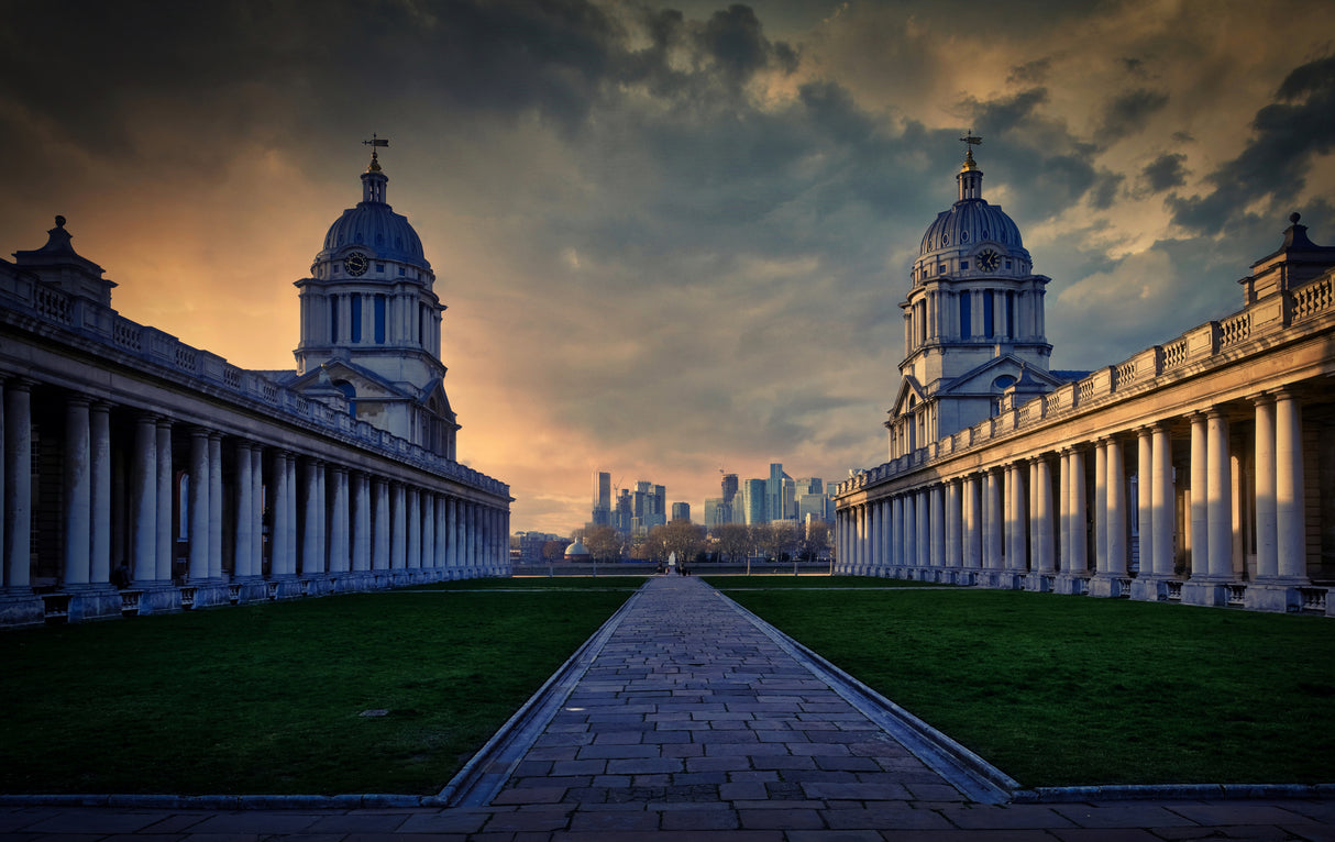 Royal Naval College Poster och Canvastavla