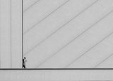 Man and lines Poster och Canvastavla