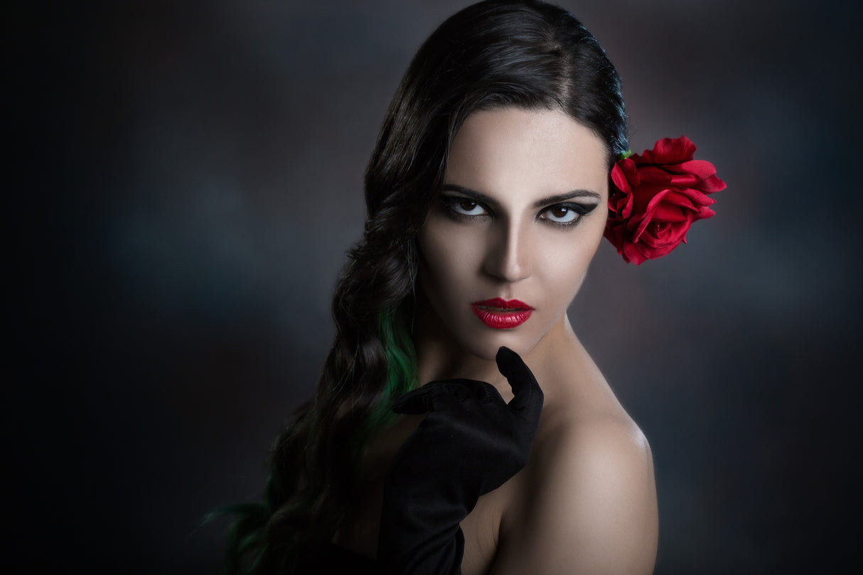 The red rose Poster och Canvastavla