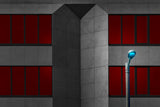 Obelisk (red) Poster och Canvastavla