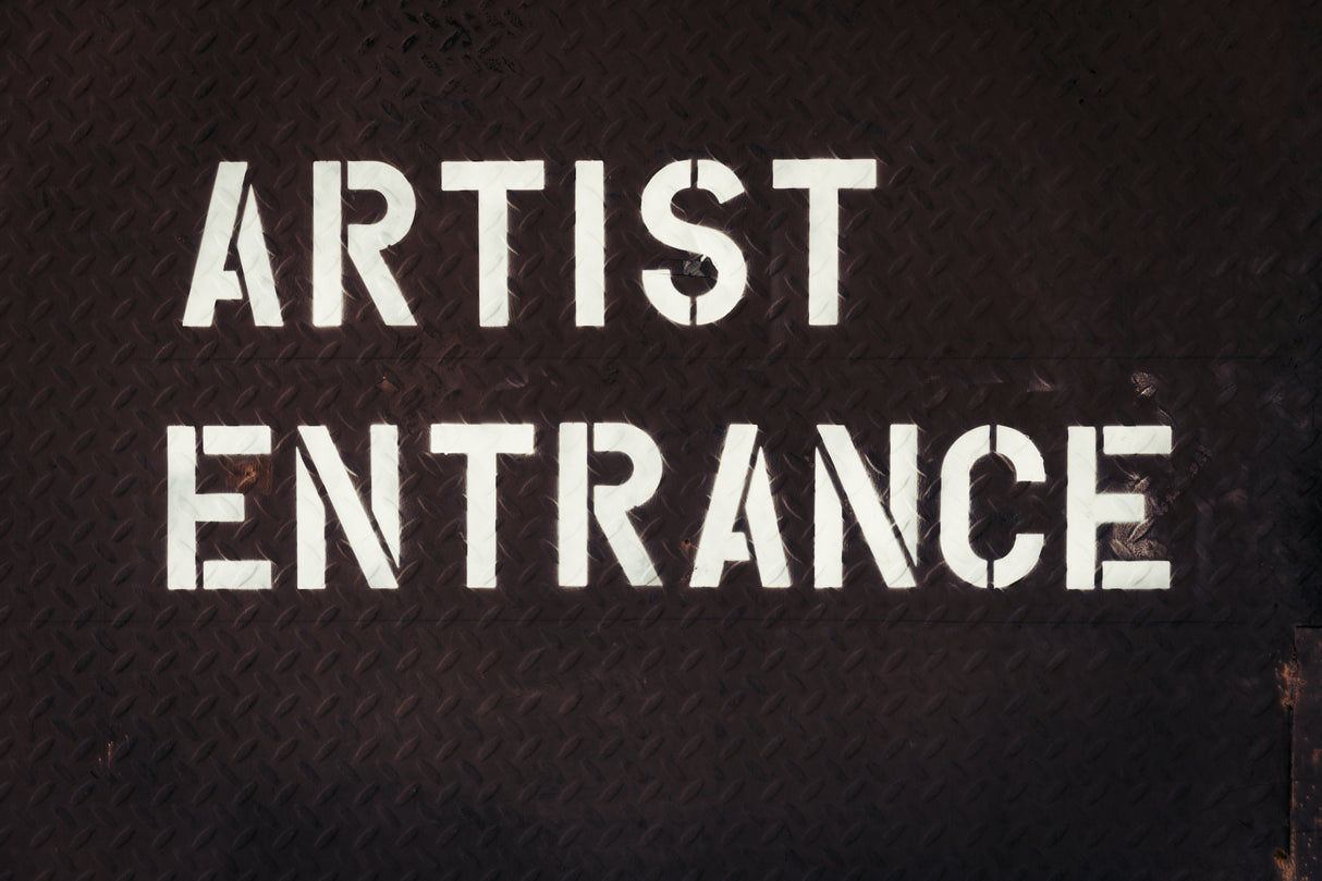 Artist Entrance Poster och Canvastavla