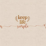 Keep Life Simple Poster och Canvastavla
