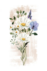 Wild Floral in suptle shades Poster och Canvastavla