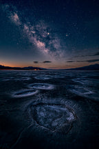 Starry Night at Death Valley Poster och Canvastavla