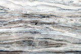 Blue and White Marble 08 Poster och Canvastavla