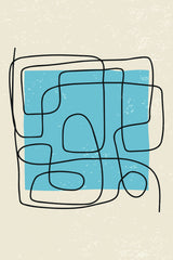 Geometric Watercolor #2 Poster och Canvastavla