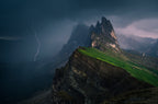 Seceda Poster och Canvastavla