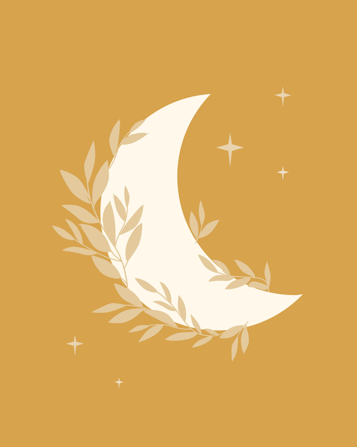 Moon Poster och Canvastavla
