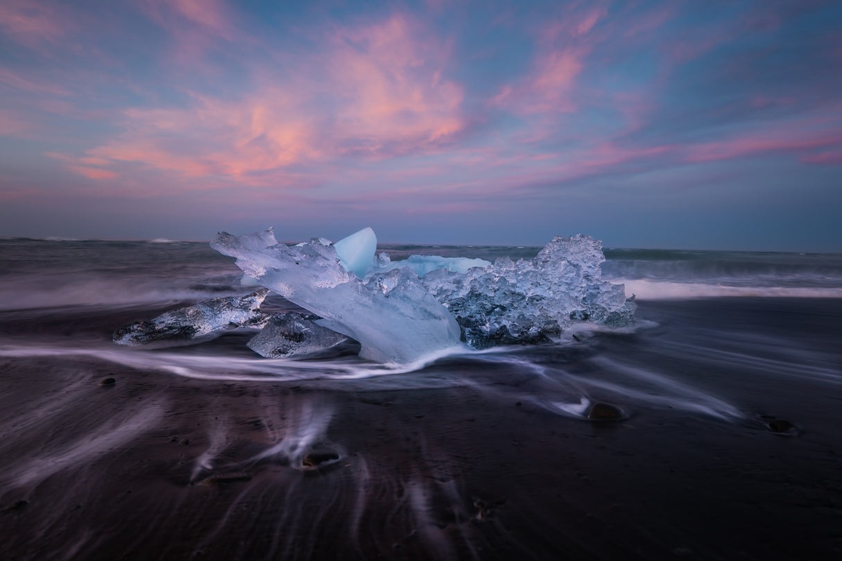 Diamond Beach Sunrise Poster och Canvastavla