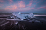 Diamond Beach Sunrise Poster och Canvastavla