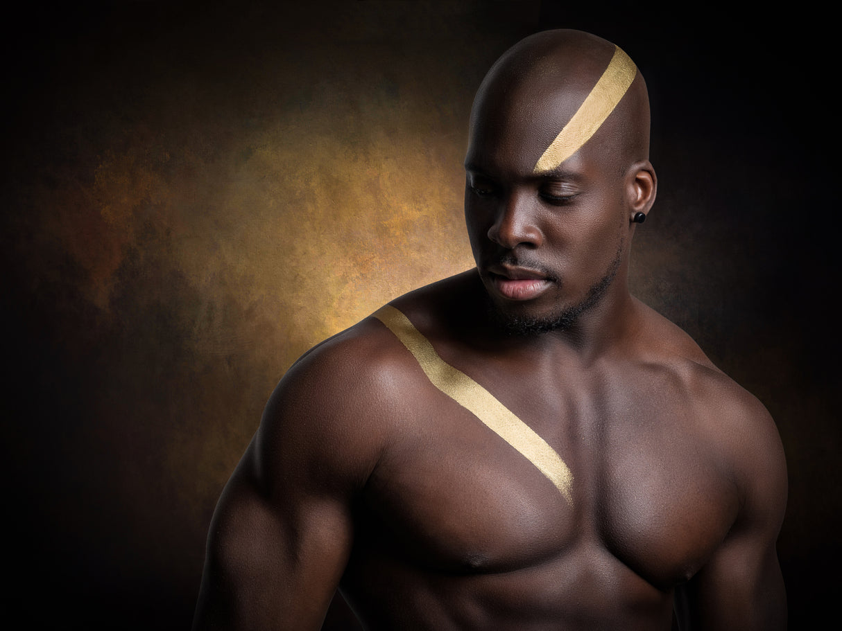 The Shy Muscle Man Poster och Canvastavla