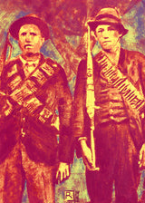 Crimson Soldiers Poster och Canvastavla