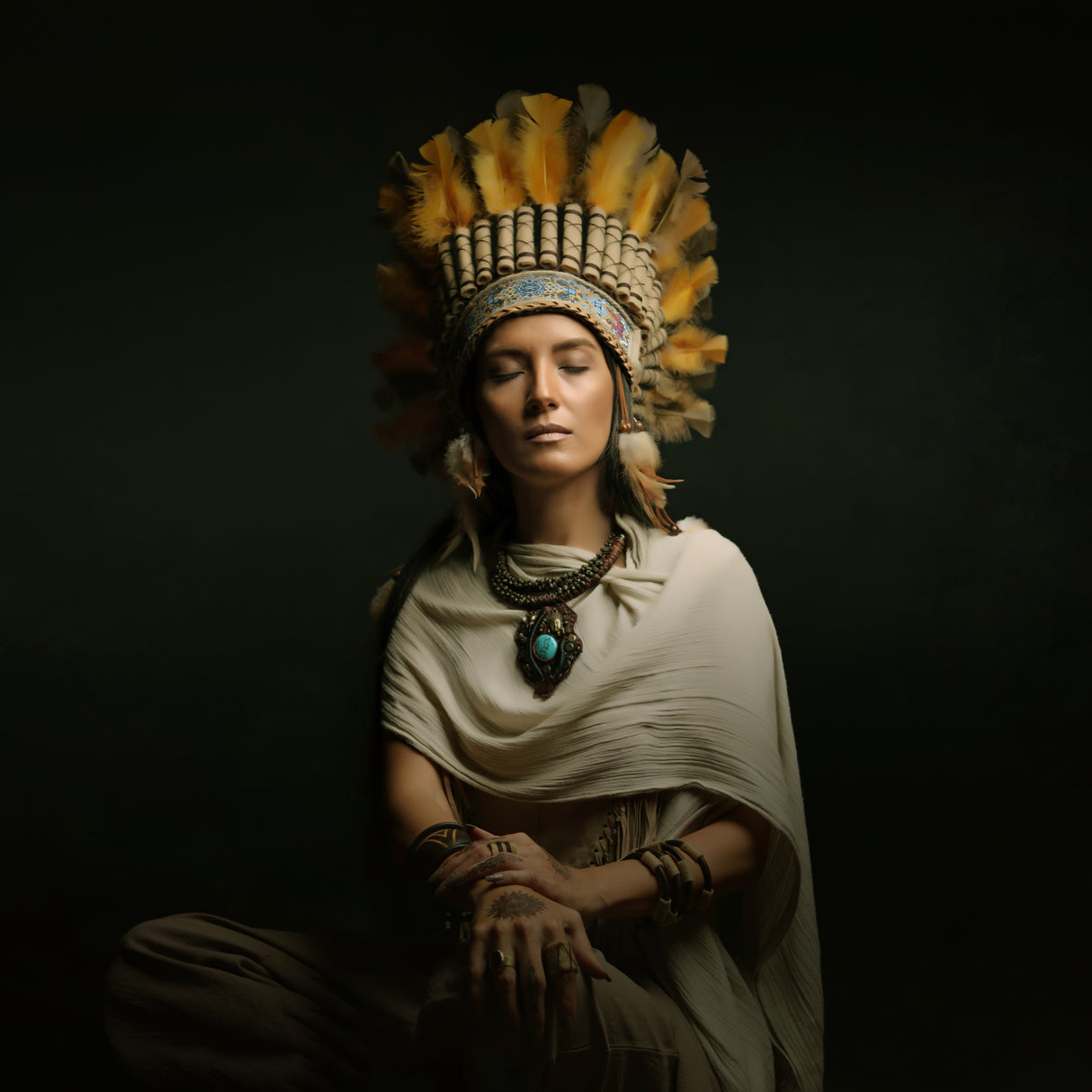 Indigenous style Poster och Canvastavla