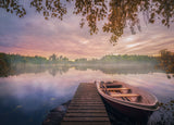 Colorful lake Poster och Canvastavla