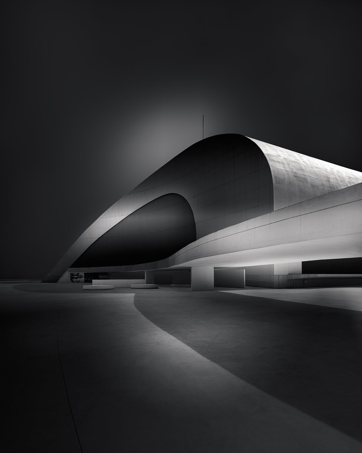 Curved lines Poster och Canvastavla