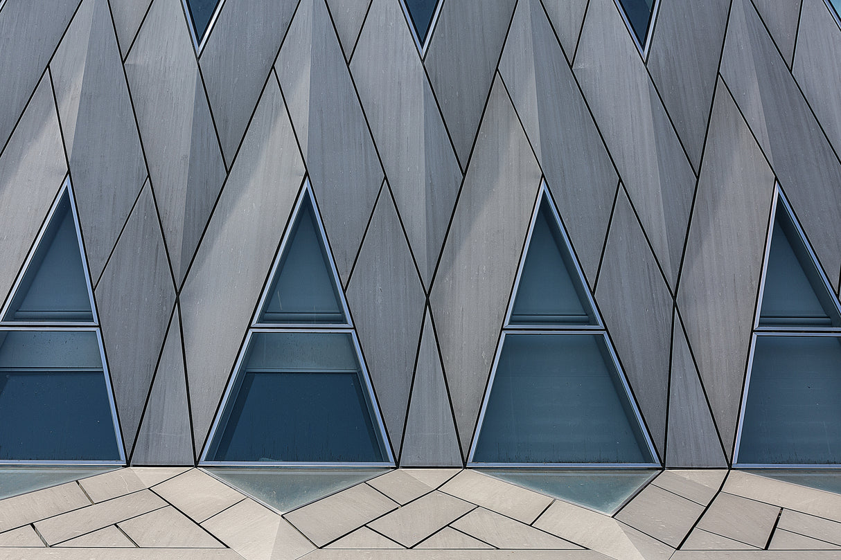 Detail of the roof of the MEG I Poster och Canvastavla