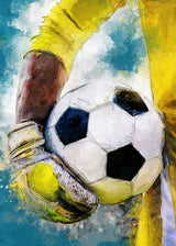 Football 4 sport art Poster och Canvastavla