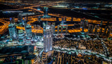 Dubai Night Poster och Canvastavla