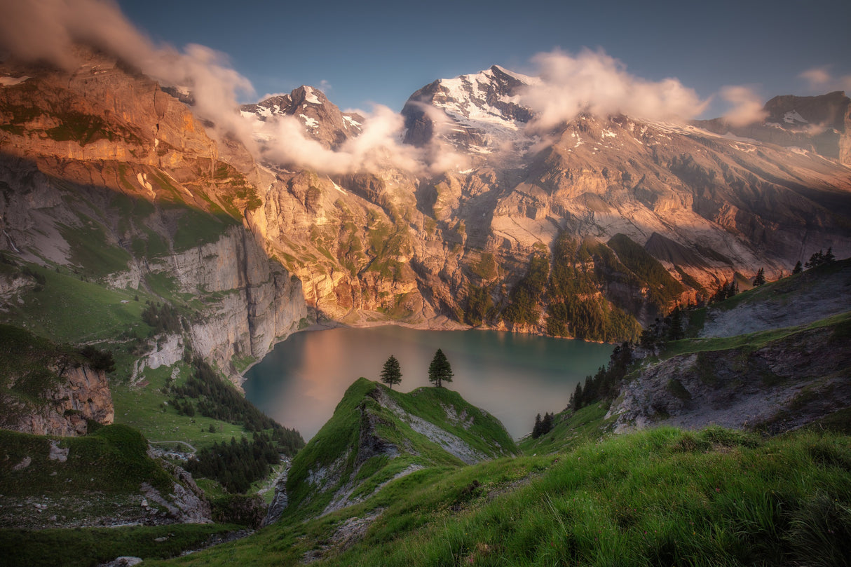 Oeschinensee Poster och Canvastavla